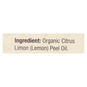Nature's Answer - Organic Essential Oil - Lemon - 0.5 Oz.