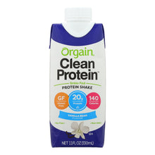 Load image into Gallery viewer, Orgain Organic Protein Shakes - Vanilla Bean - Case Of 12 - 11 Fl Oz.