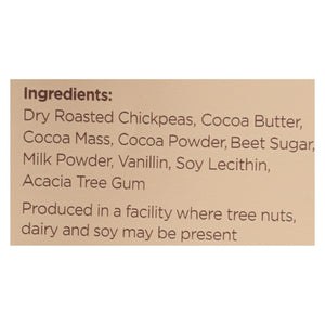 Lebby Snacks - Chickpea Snacks Milk Chocolate - Case Of 6 - 3.5 Oz