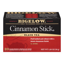 Load image into Gallery viewer, Bigelow Tea Cinnamon Stick Black Tea - Case Of 6 - 20 Bags
