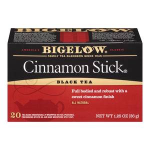 Bigelow Tea Cinnamon Stick Black Tea - Case Of 6 - 20 Bags