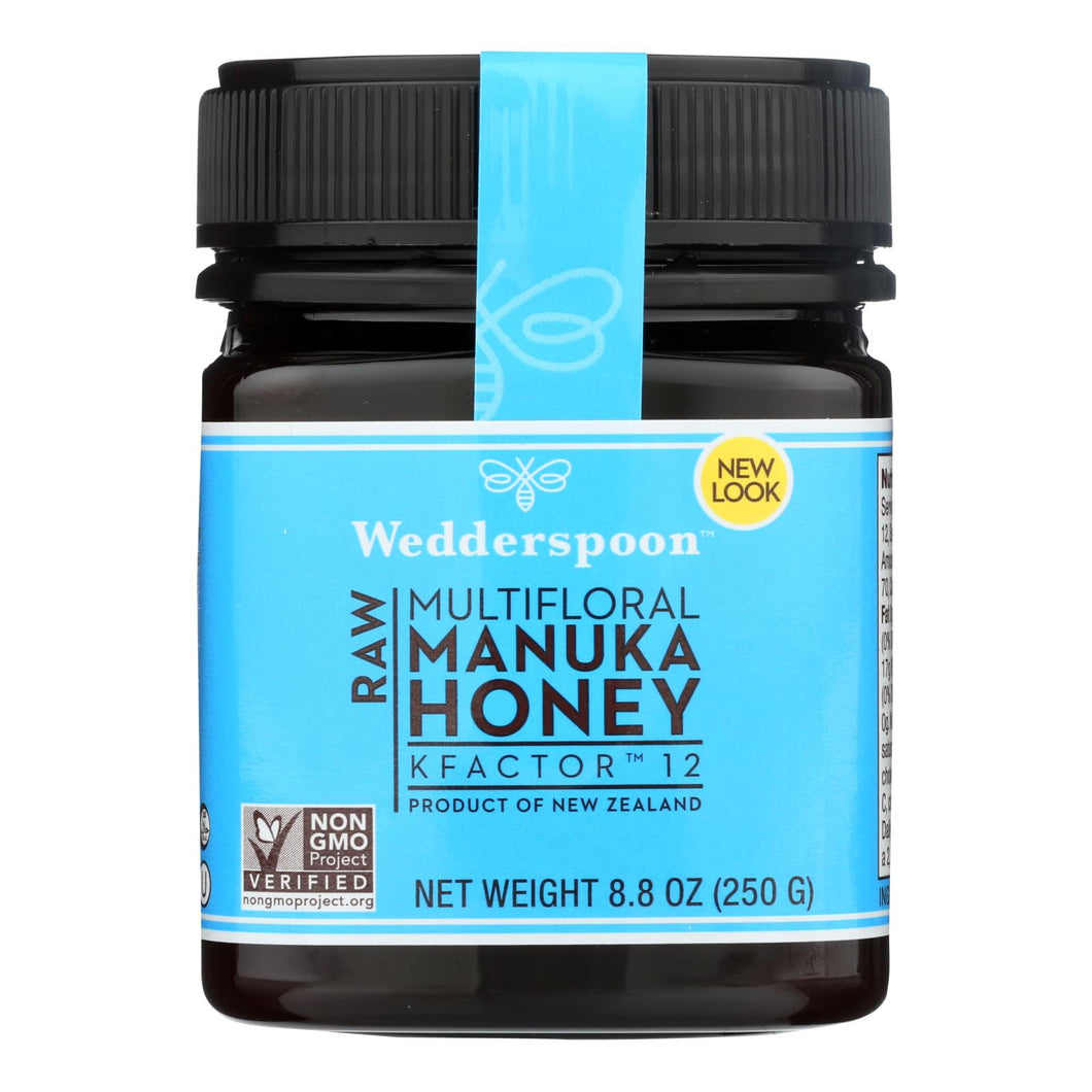 Wedderspoon Manuka Honey, Kfactor 12,  - Case Of 6 - 8.8 Oz