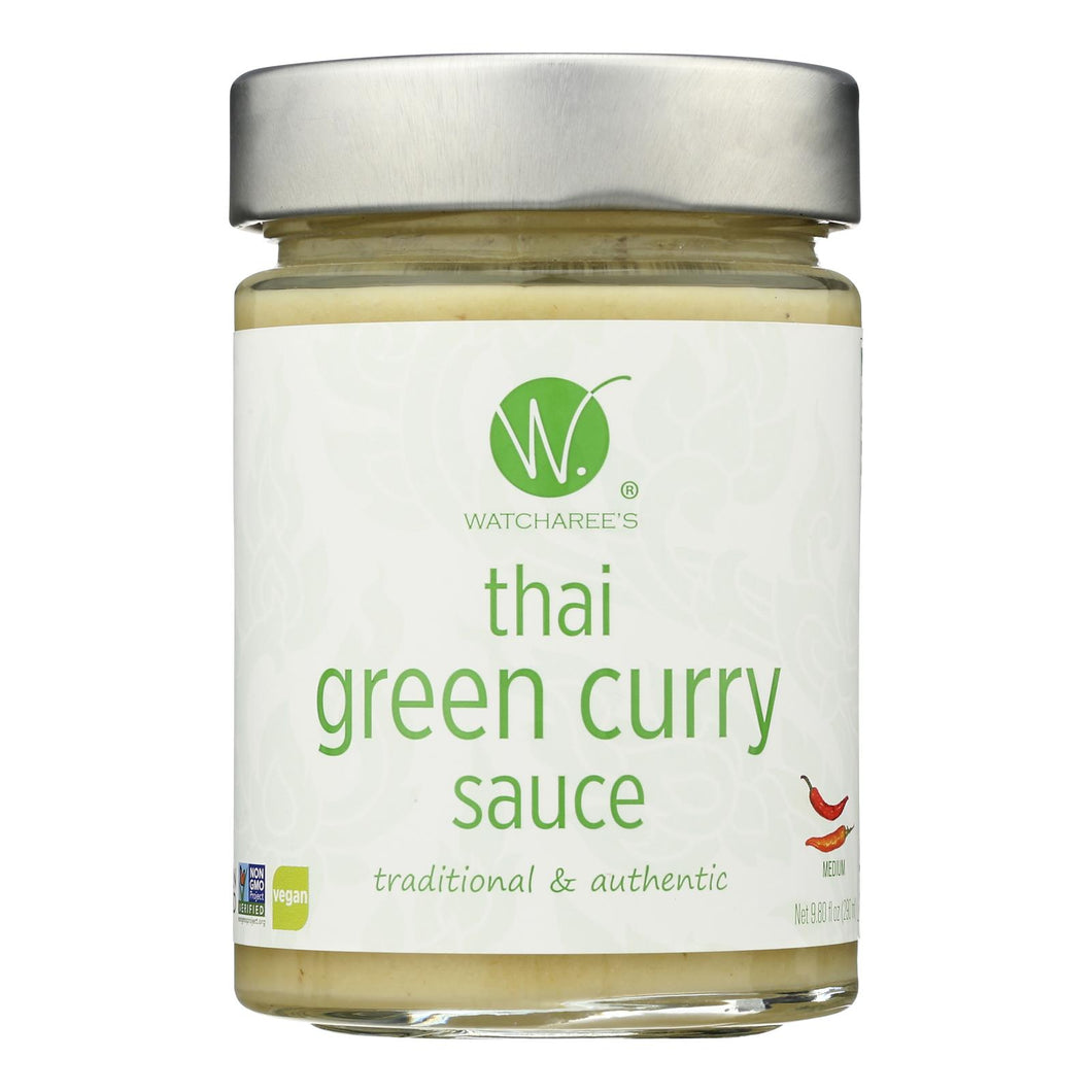 Watcharee's - Sauce Thai Green Curry - Case Of 6-9.8 Fz