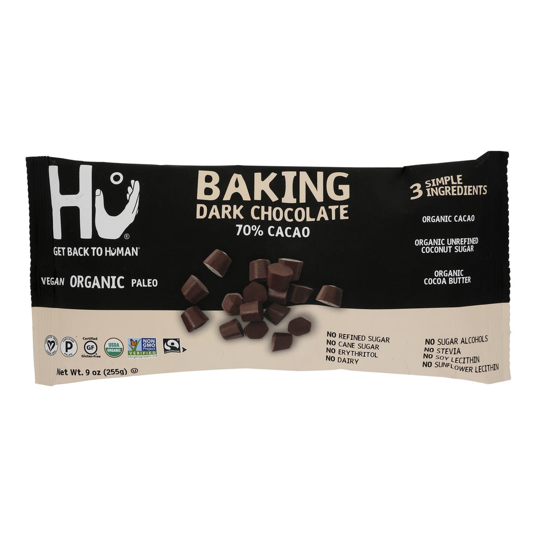 Hu - Dark Chocolate Bking 70%ccao - Case Of 6-9 Oz