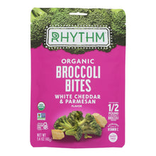 Load image into Gallery viewer, Rhythm Superfoods - Broc Bite Wh Chd Parm - Case Of 10-1.4 Oz