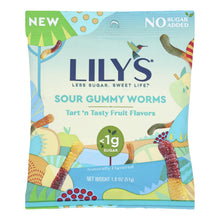 Load image into Gallery viewer, Lilys - Gummy Worms Sour Fruit - Case Of 12-1.8 Oz