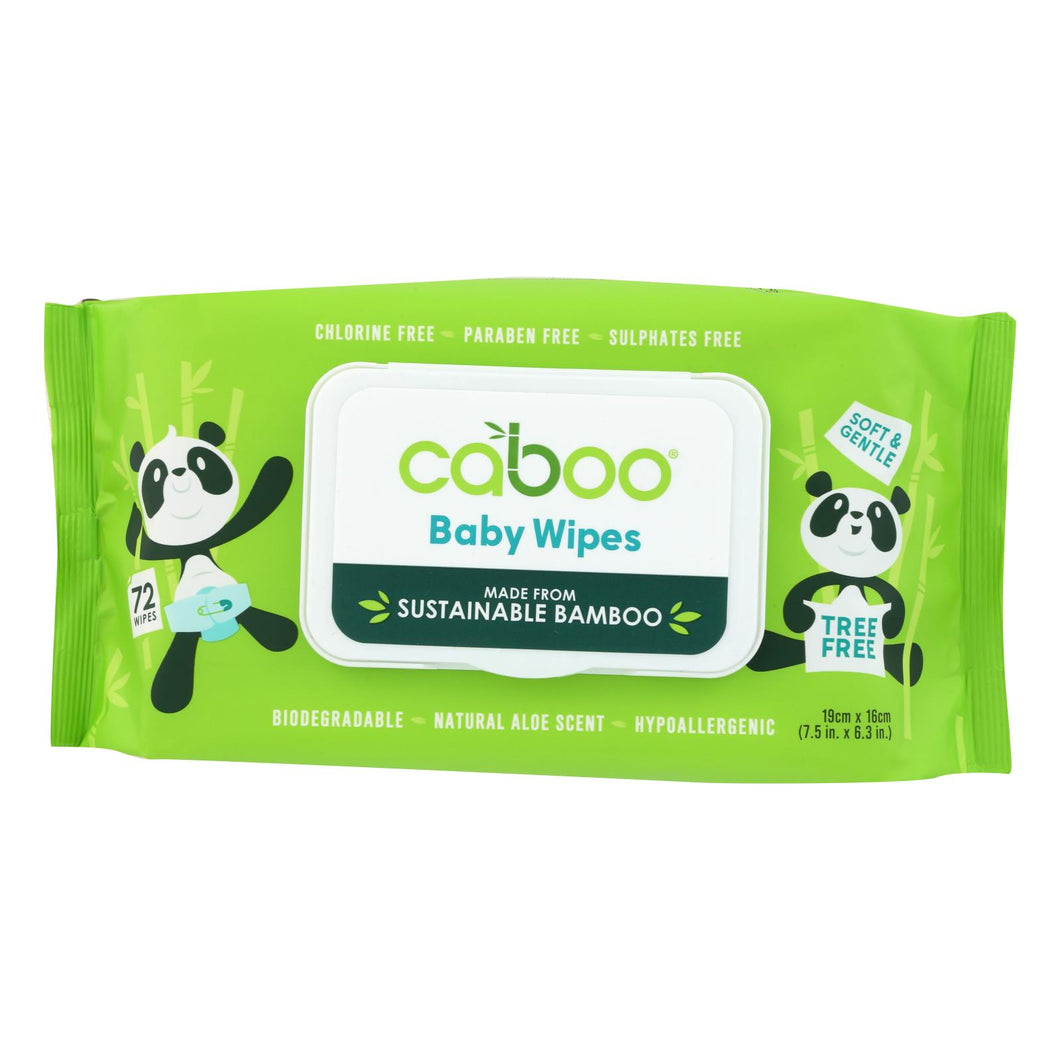 Caboo - Baby Wipes Bamboo 72 Count - Case Of 12-1 Count