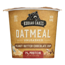 Load image into Gallery viewer, Kodiak Cakes Peanut Butter Chocolate Chip Oatmeal - Case Of 12 - 2.12 Oz