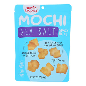 Sun Tropics® Mochi Rice Bites Sea Salt - Case Of 12 - 3.50 Oz