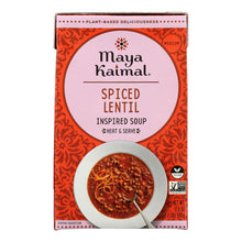 Load image into Gallery viewer, Maya Kaimal - Soup Spiced Lentil - Case Of 12-17.6 Fz