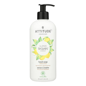 Attitude - Hand Soap Lemon Leaves - 1 Each-16 Oz