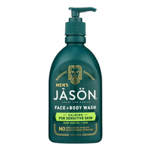 Load image into Gallery viewer, Jason Natural Products - Face/body Wash Mens Calm - 1 Each-16 Fz