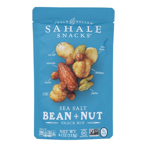 Sahale Snacks - Snack Mx Sea Salt Bean+nut - Case Of 6-4 Oz