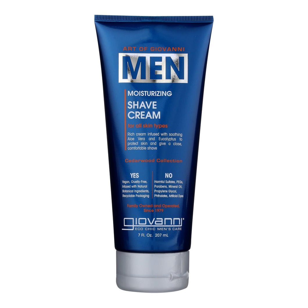 Giovanni Hair Care Products - Shv Cream Mstrzng Men Cdrwd - 1 Each-7 Oz