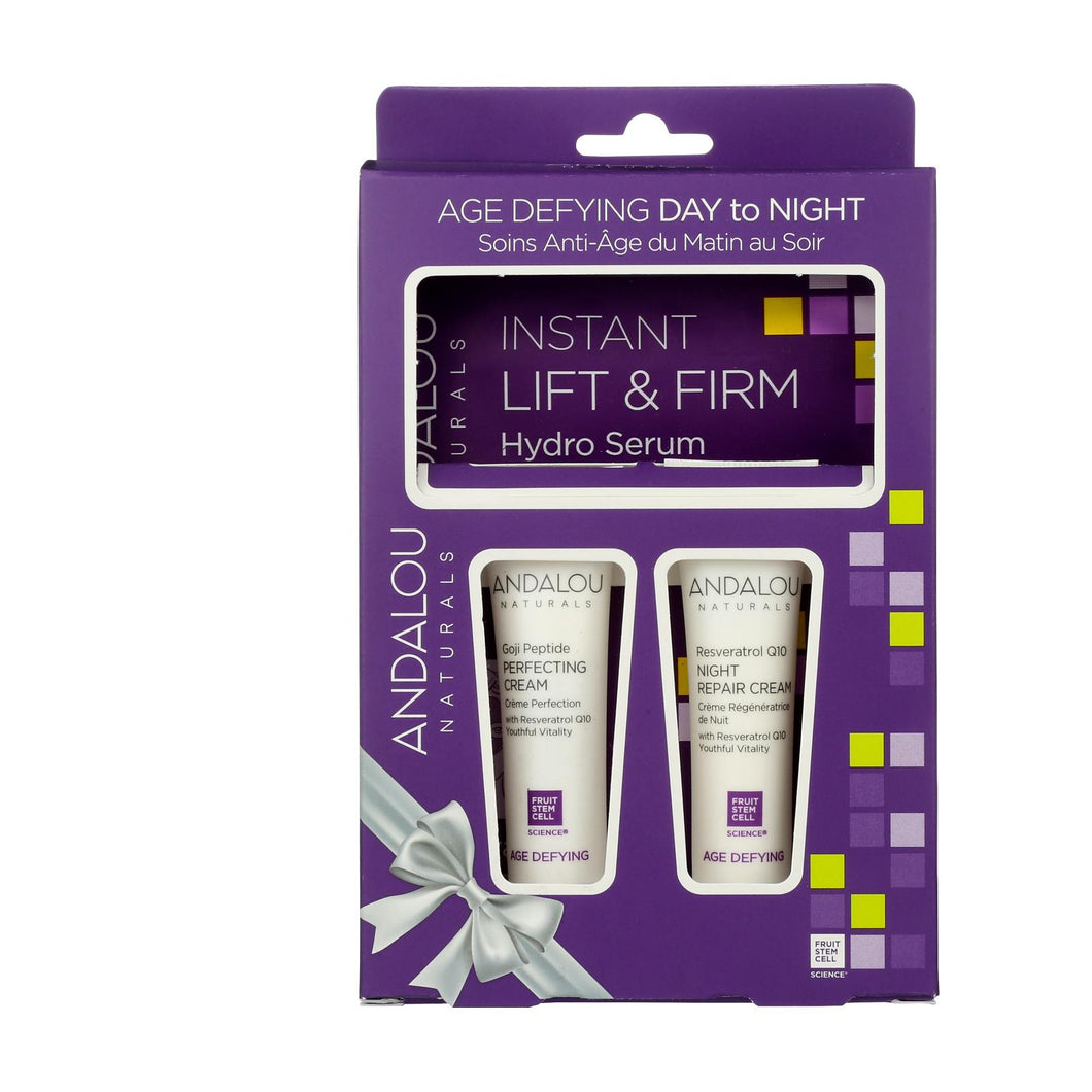 Andalou Naturals - Age Dfyng Day Ngt Gft Kit - 1 Each-ct