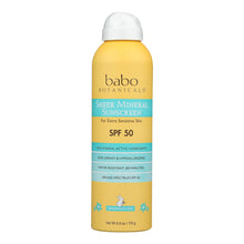 Load image into Gallery viewer, Babo Botanicals - Sunscrn Sheer Spry Spf 50 - 1 Each-6 Oz