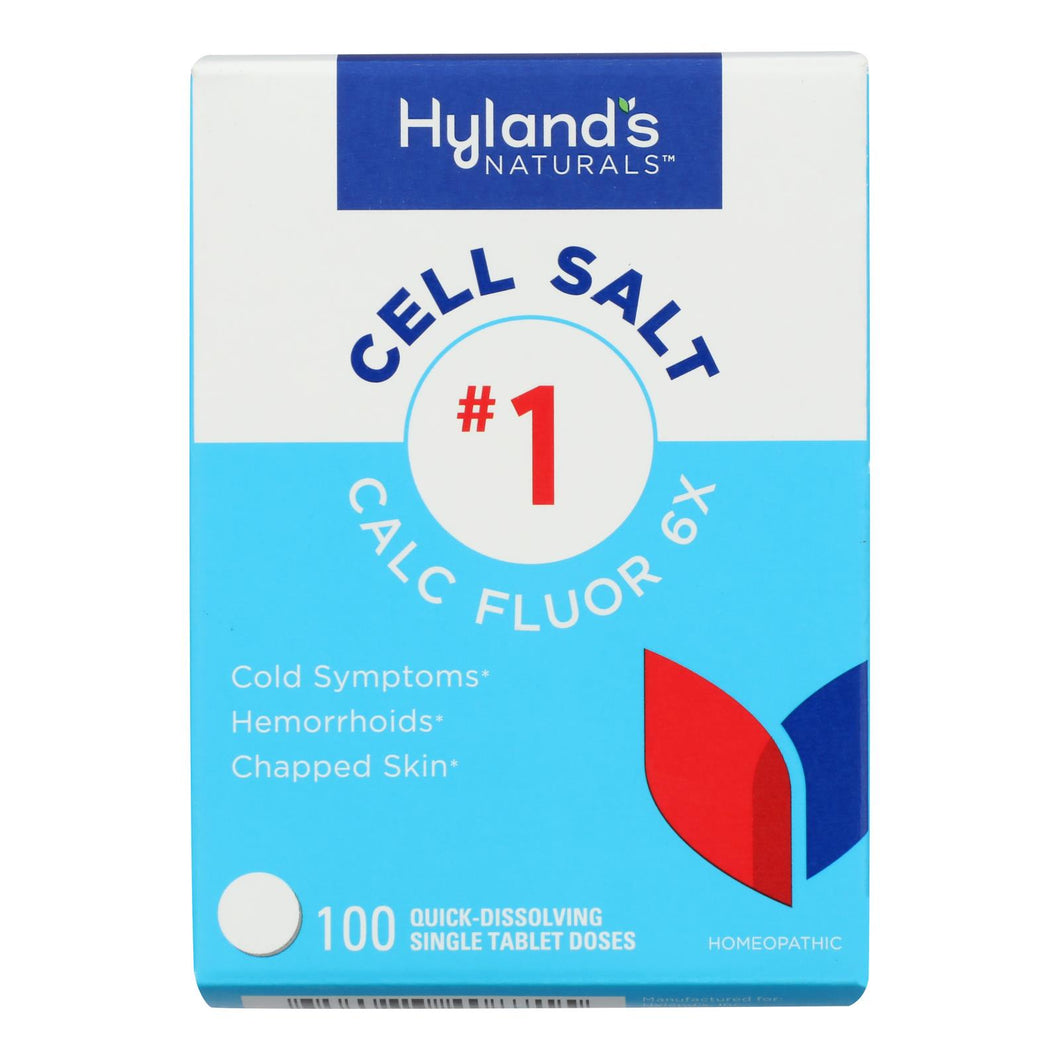 Hyland's - Calc Flour 6x Cell Salt - 1 Each-100 Tab