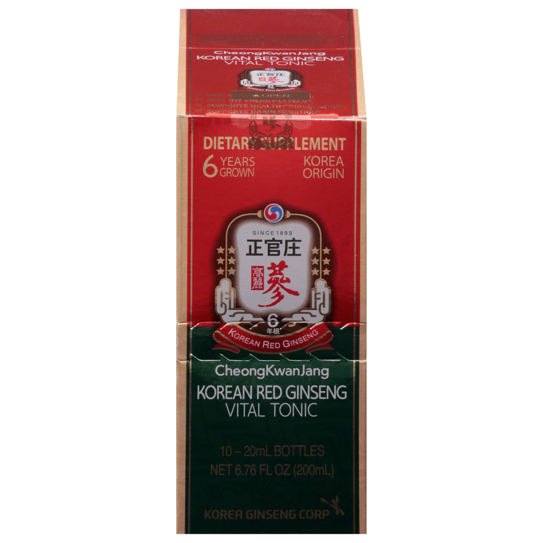 Cheong Kwan Jang - Vital Tonic Red Ginseng - 1 Each -10/20 Ml