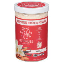 Load image into Gallery viewer, Octonuts - Almond Protein Powder Vanilla - Case Of 8-21 Oz