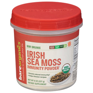 Bare Organics - Irish Sea Moss Powder - 1 Each-8 Oz