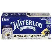 Load image into Gallery viewer, Waterloo - Sparkling Water Blckbry Lmnade - Case Of 3-8/12 Fz