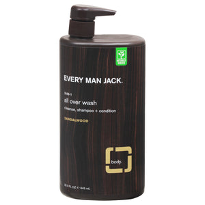 Every Man Jack - All Over Wash 3in1 Sndlwd - 1 Each-32 Fz
