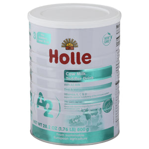 Holle - Toddler Drink Cow Milk A2 - Case Of 6-28.2 Fz