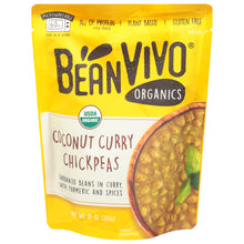 Load image into Gallery viewer, Bean Vivo - Chickpeas Coconut Curry - Case Of 6-10 Oz