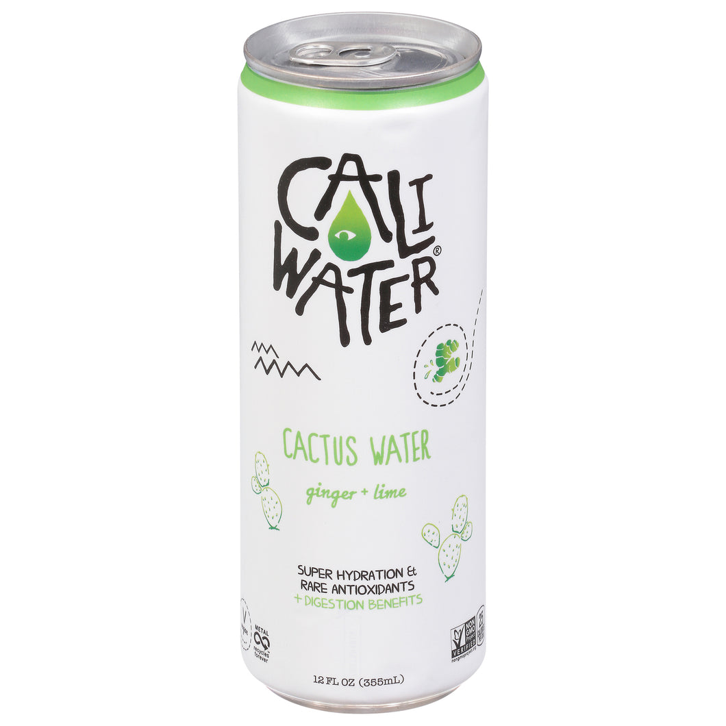 Caliwater - Cactus Water Ginger Lime - Case Of 12-12 Fz