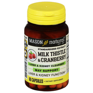 Mason Naturals - Liver&kidney Cleanser - 1 Each - 60 Cap