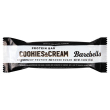 Load image into Gallery viewer, Barebells - Protein Bar Cookie &amp; Cream - Case Of 12-1.94 Oz