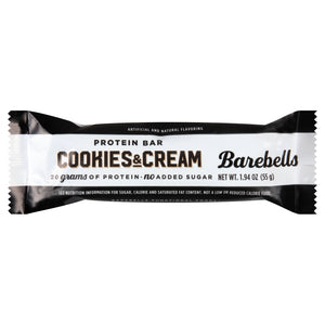 Barebells - Protein Bar Cookie & Cream - Case Of 12-1.94 Oz