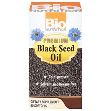 Load image into Gallery viewer, Bio Nutrition - Premium Black Seed Oil - 1 Each - 90 Sgel