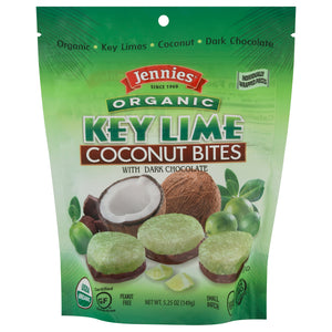 Jennies - Coconut Bites Key Lime - Case Of 6-5.25 Oz
