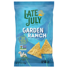Load image into Gallery viewer, Late July Snacks - Tort Chips Grdn Ranch - Case Of 12-7.8 Oz