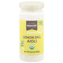 Load image into Gallery viewer, Woodstock - Lemon Dill Aioli - Case Of 6-6.5 Oz