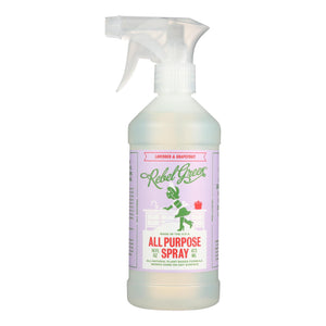 Rebel Green - All-purpose Spray - Lavender And Grapefruit - Case Of 4 - 16 Fl Oz.