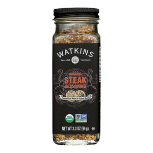 Watkins - Seasoning Steak - Case Of 3-3.3 Oz