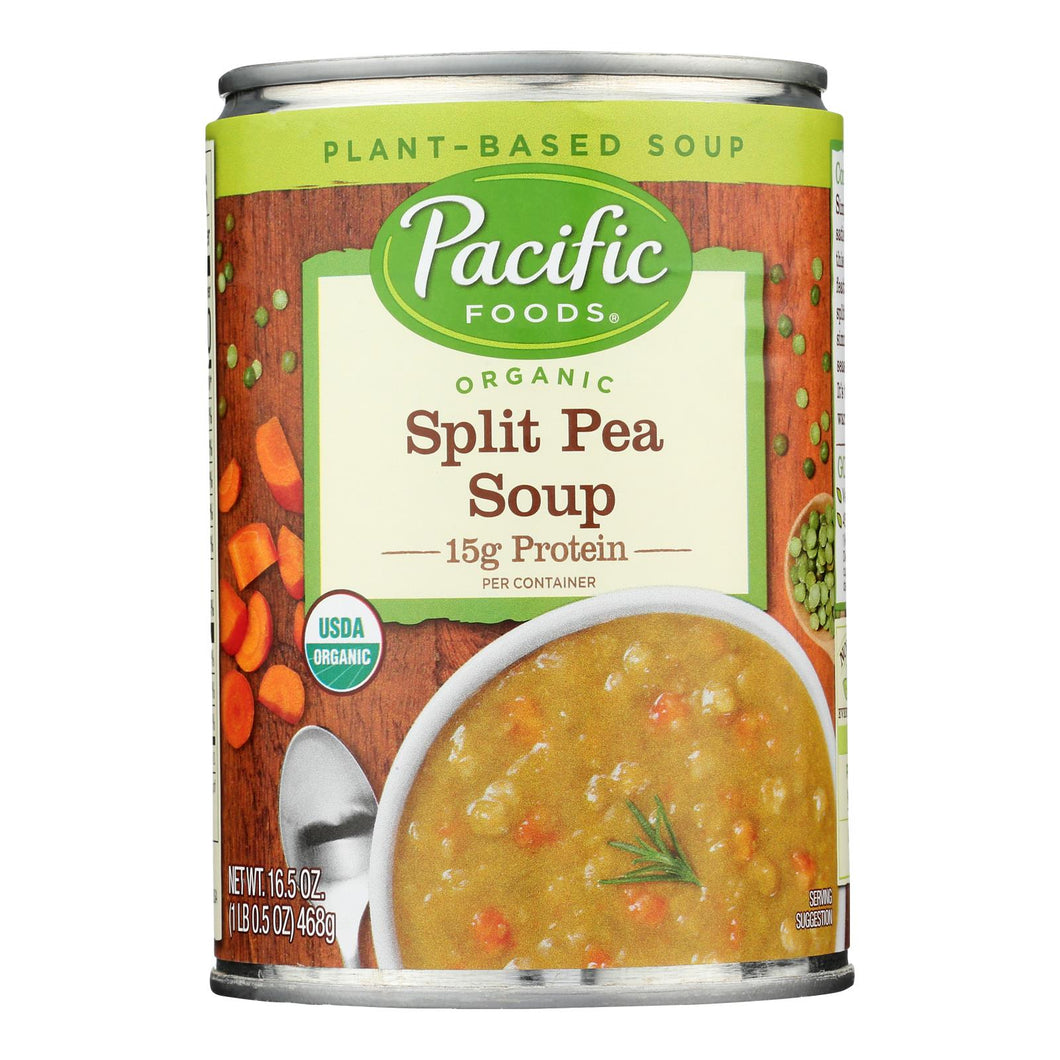 Pacific Foods - Soup Split Pea - Case Of 12-16.5 Oz