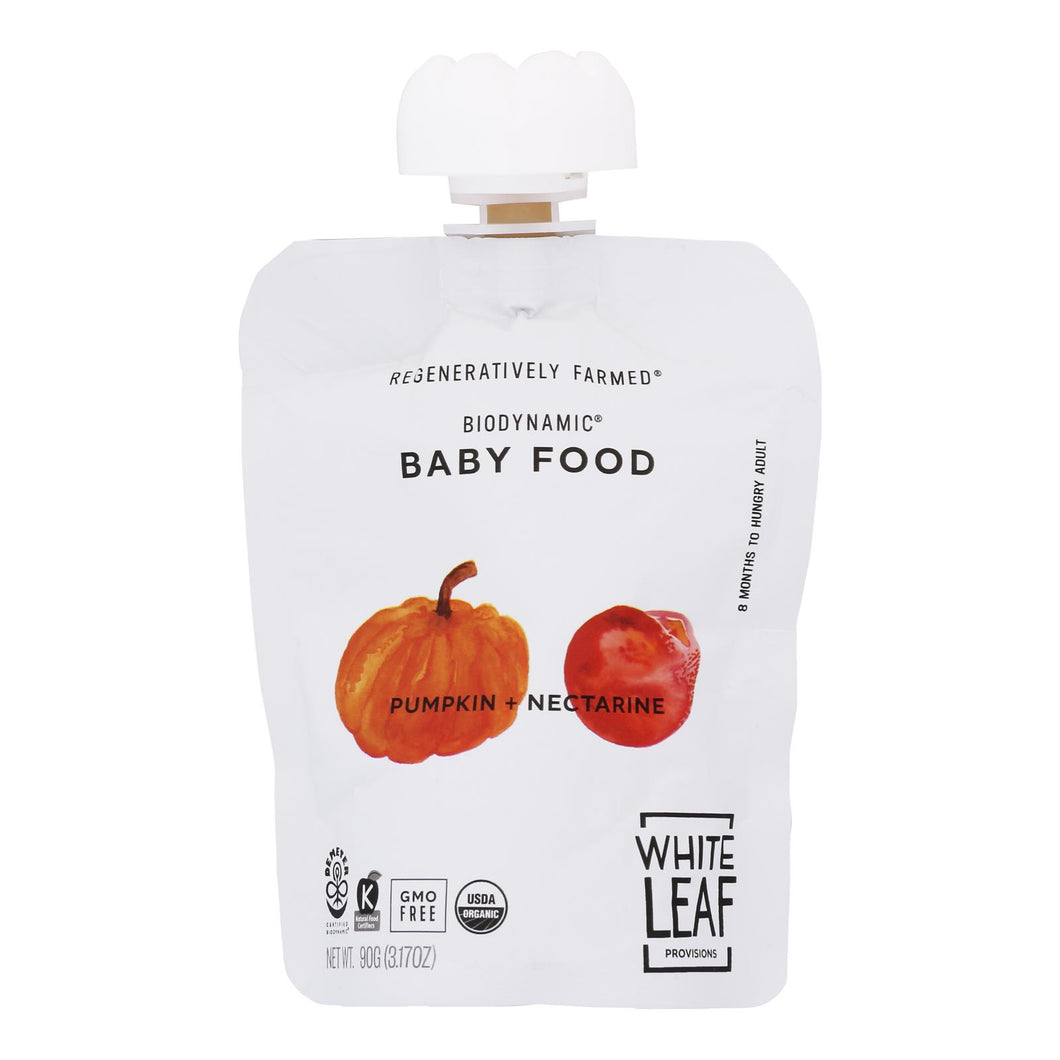 White Leaf Provisions - Bbyfd Pumpkin & Nctrine - Case Of 6-90 Grm