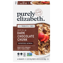 Load image into Gallery viewer, Purely Elizabeth - Oatmeal Chocolate Chunk 6pk - Case Of 6-9.12 Oz