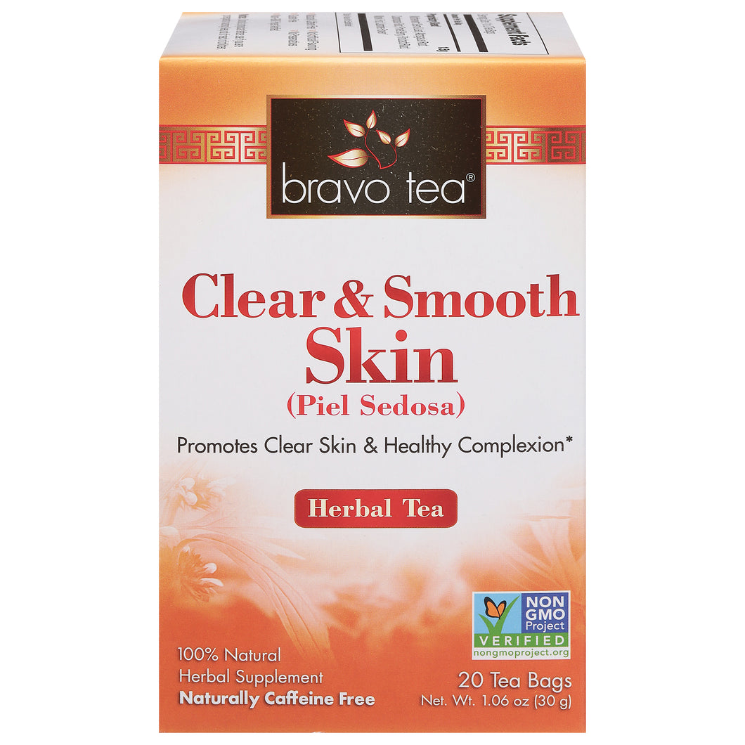 Bravo Teas And Herbs - Tea - Clear And Smooth Skin - 20 Bag