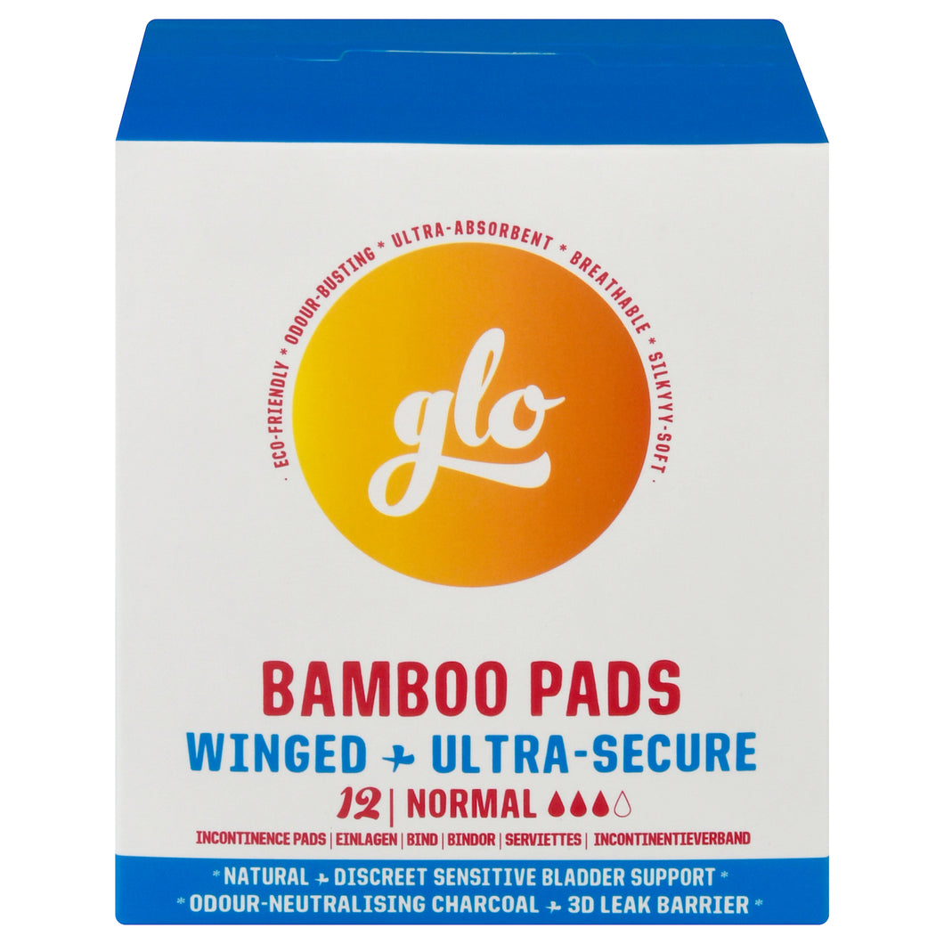 Glo - Pads Bamboo Senstv Blddr - Case Of 8-12 Ct