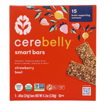 Load image into Gallery viewer, Cerebelly - Smart Bar Strwb Beet - Case Of 6-4.2 Oz