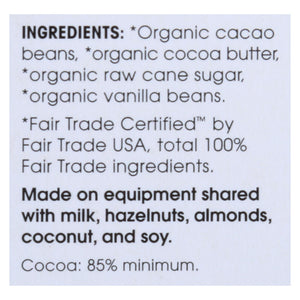 Alter Eco Americas Organic Chocolate Bar - Dark Blackout - 2.82 Oz Bars - Case Of 12