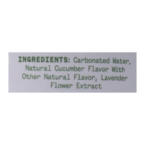 Aura Bora - Spklng Water Lavender Cucumber - Case Of 12-12 Fz