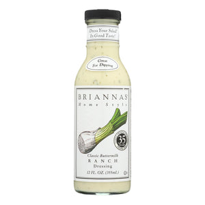 Brianna's - Salad Dressing - Classic Buttermilk Ranch - Case Of 6 - 12 Fl Oz.