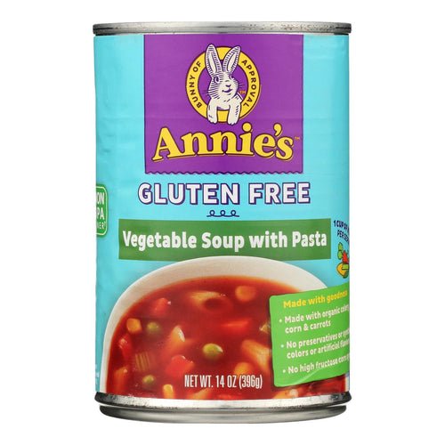 Annie's Homegrown - Soup Veg Pasta Gluten Free - Case Of 8-14 Oz