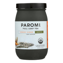 Load image into Gallery viewer, Paromi Tea - Green Tumeric Ginger - Cs Of 6-15 Ct