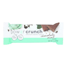 Load image into Gallery viewer, Power Crunch Protein Bars - Chocolate Mint Original - 40 Grm - Case Of 12